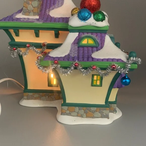 Department 56 North Pole Village Jingle & Jangle's Bells Lit House TESTED - Picture 8 of 10